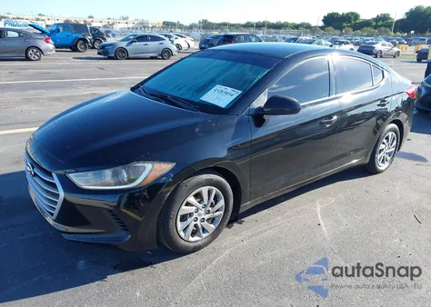 2018 Hyundai Elantra Se из США, поврежденный, VIN KMHD74LF4JU610588